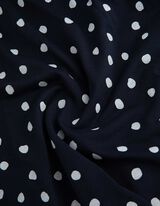 bluzka - z domieszką wiskozy - ciemny niebieski