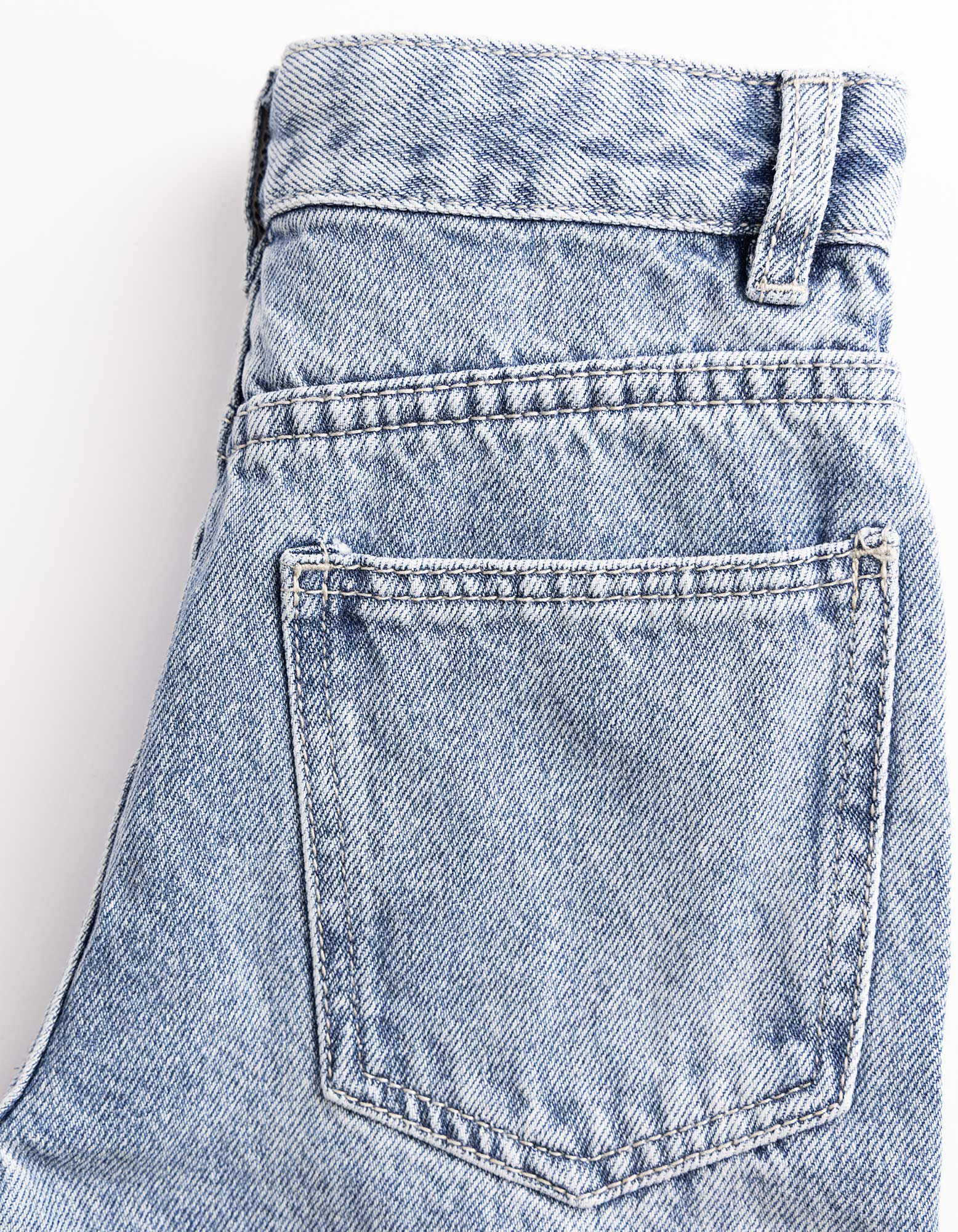 Jeans - Weites Bein - Hellblau