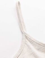 Top - Spaghettitr&auml;ger - hellgrau