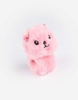 Slap armband - Zacht materiaal - roze