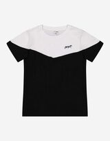 T-shirt - Borduursels - zwart