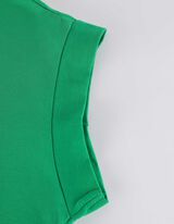 Majica- haljina - Prerezani rukavi - zeleno