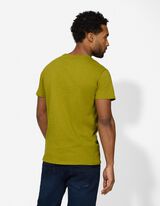 T-Shirt - Brusttasche - gr&uuml;n