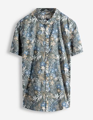 Hemd - Leinen-Mix - hellgr&uuml;n