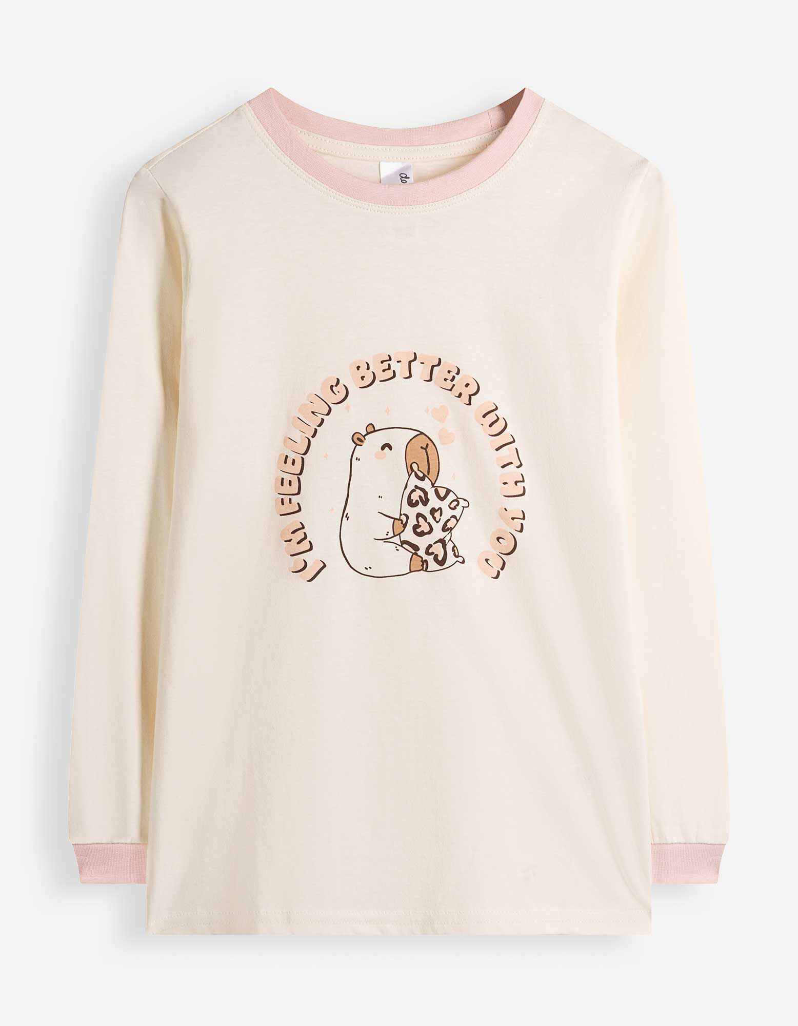 Pyjamaset van sweatshirt en broek - Set van 2