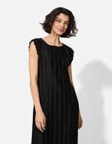 Abito -  Pieghe - nero