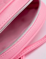 Geantă de mână - Efect de piele - Roz