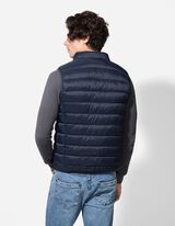 Gilet - Collo alla coreana - blu scuro