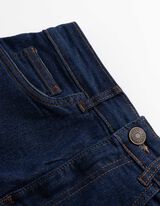 Jeansshorts - Regular Fit - Dunkelblau