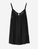 Top - LENZING™ ECOVERO™ - nero