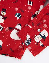 koszula - Boże Narodzenie - ciemny czerwony