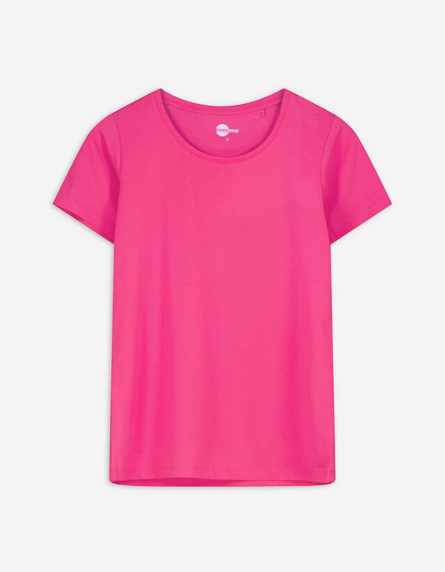 T-Shirt - Stretchanteil - pink