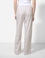 Pyjamahose - Streifen - beige