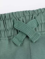Pantaloni da jogging - Bordi elastici - verde scuro
