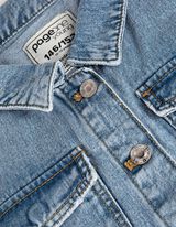 Traper haljina - S nagla&scaron;enim oblinama - plava