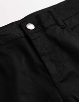 Capribroek - Twill - zwart