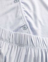 Pyžamov&yacute; set trička a &scaron;ortek - Jednobarevn&eacute; - svetle  modra