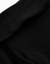 Longsleeve - Off-the-shoulder - Zwart
