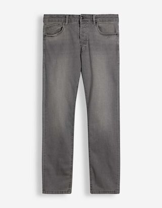 Jeans - Tapered Fit - Grau
