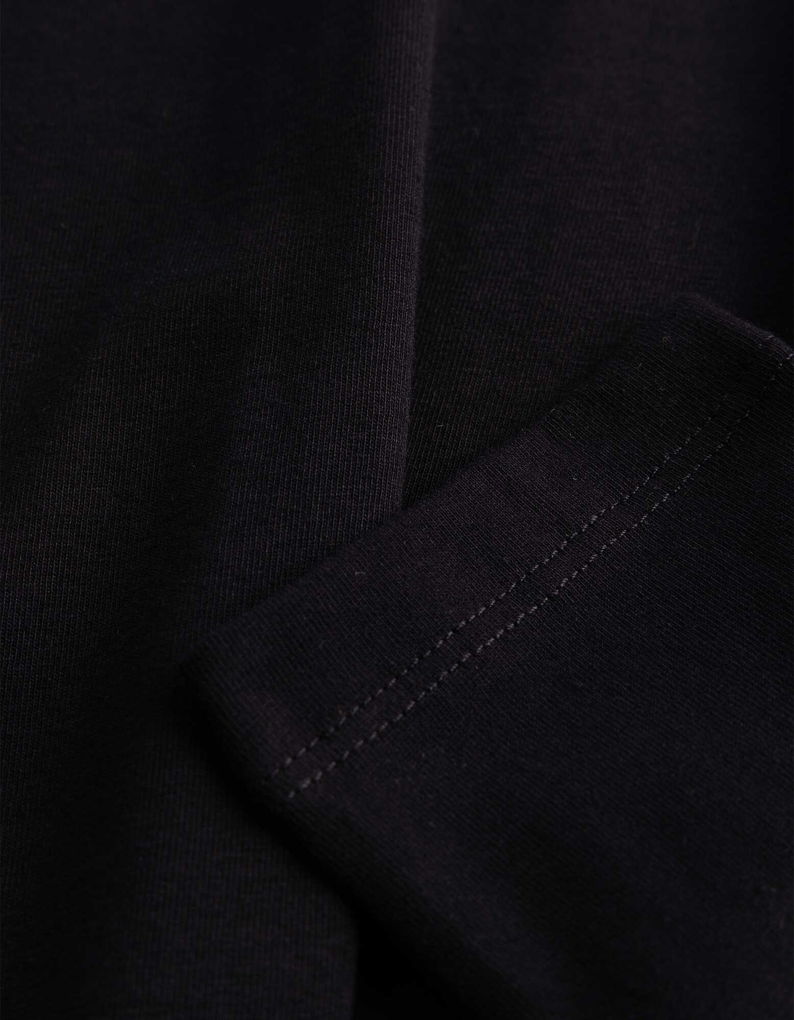 Longsleeve - Katoen - Zwart