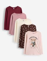 Longsleeve - Set van 5