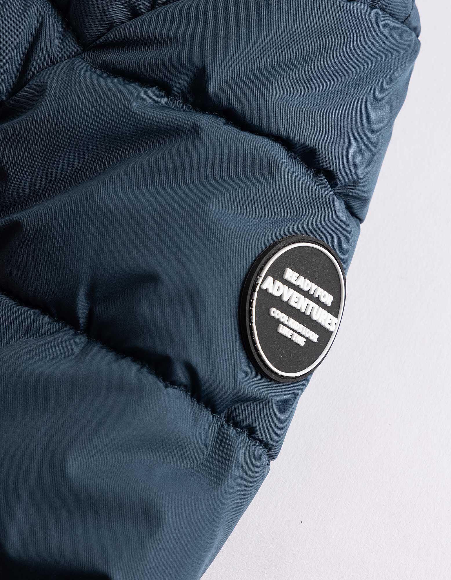 Steppjacke - Wasserabweisend - blau