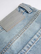 Džinsai - Tiesaus kirpimo - tamsiai melynas