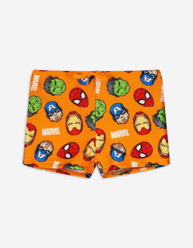 Plavky - Marvel - oranzova