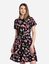 &Scaron;aty &aacute;čkov&eacute;ho strihu - LENZING&trade; ECOVERO&trade; - cierna