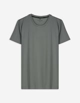 T-Shirt - einfarbig - grau