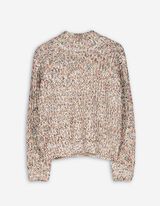 Strickpullover - Stehkragen