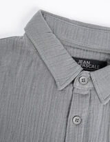 Overhemd - Mousseline - lichtgroen