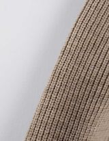 Pulovr - Kulatý výstřih - béžová