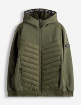 Softshelljacke - Wasserabweisend - dunkelgr&uuml;n