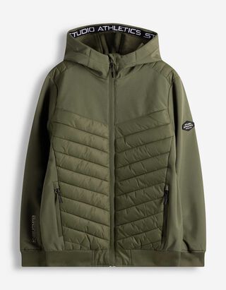 Softshell jas - Waterafstotend - donkergroen