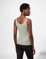 Majica na bretele - Aktivno propu&scaron;tanje vazduha - tamno-zelena