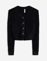 Cardigan - Strick - schwarz