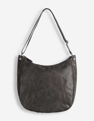 Tasche - Kunstleder - Dunkelgrau