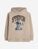 Hoodie - Lilo & Stitch - beige