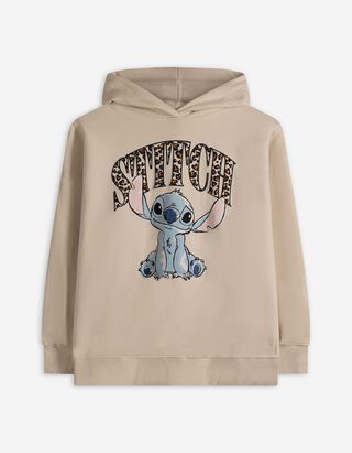 Hoodie - Lilo & Stitch - beige