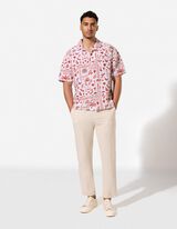 Chemise - Imprim&eacute; all-over - orange