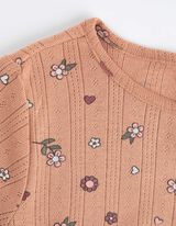 T-shirt - Allacciatura - marrone