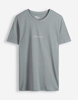 T-Shirt - einfarbig - Petrol