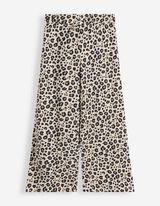 Hose - Leopardenmuster - Beige