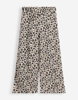 Hose - Leopardenmuster - Beige