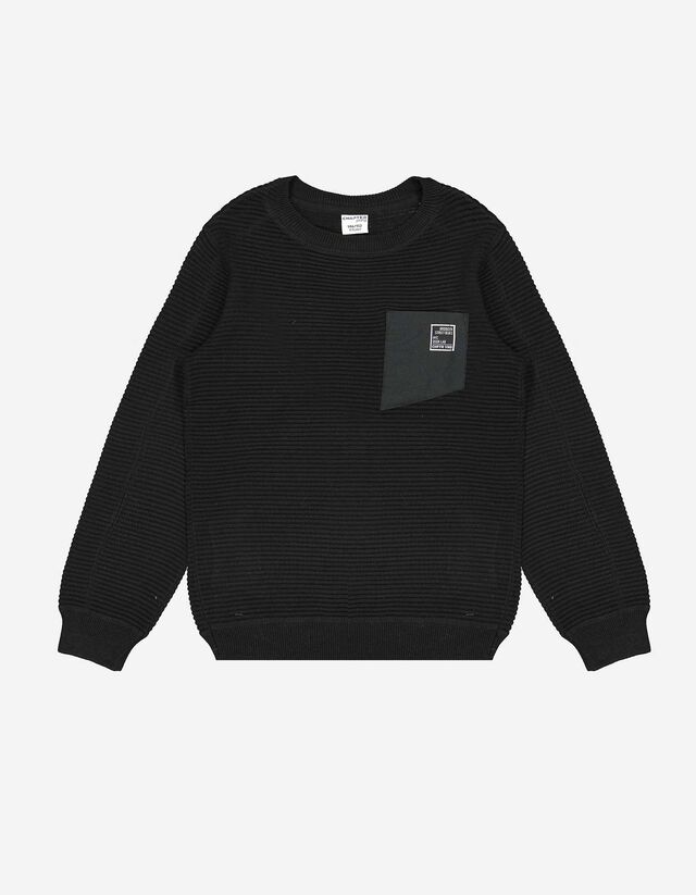 Pullover - Tasca sul petto
