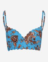 Damen Bikini Top - Muschelsaum   
