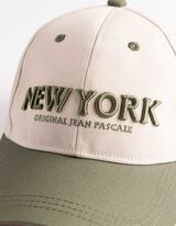 Basecap - Mehrfarbiges Design - Dunkelgr&uuml;n