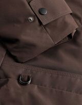 Outdoorjacke - Windabweisend - Braun