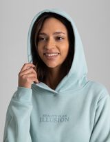 Felpa con cappuccio - Statement - turchese